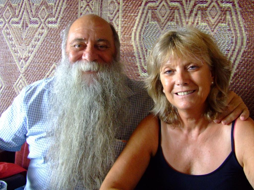 Akko, at the known URI BURI restaurant with the owner