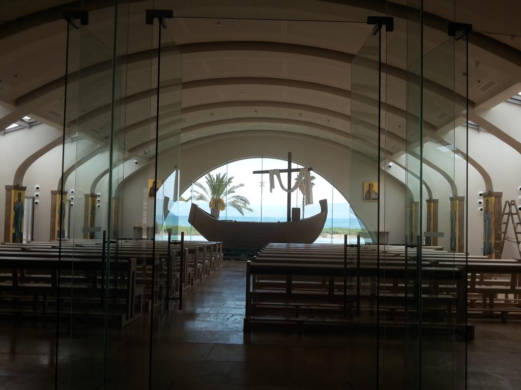 Magdala sea of Galile august 2015