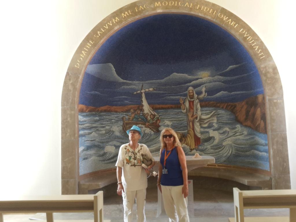 Magdala sea of Galile august 2015