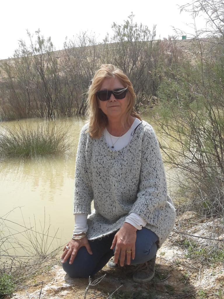 Negev desert winter 2015water in the desert ... a great feeling!